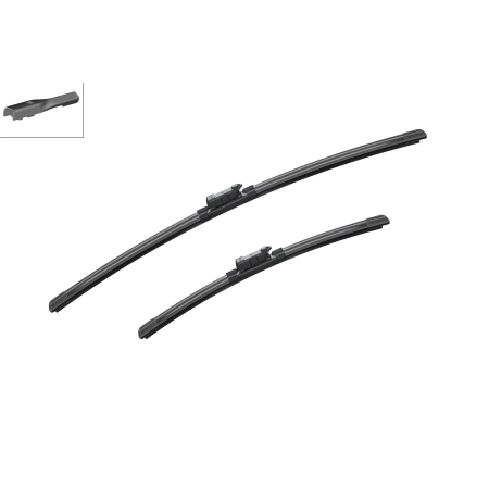 Wycieraczki Bosch Aerotwin Przód do Audi S1 Sportback (01.2014-10.2018)