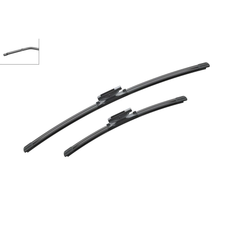 Wycieraczki Bosch Aerotwin Przód do Renault Clio III Hatchback (06.2005-05.2007)
