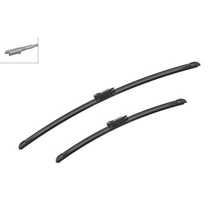 Wycieraczki Bosch Aerotwin Przód do Mercedes Klasa B W246 (09.2011-06.2015)