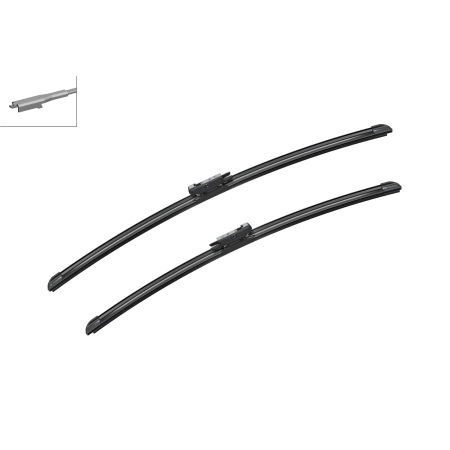 Wycieraczki Bosch Aerotwin Przód do Smart Fortwo 451 Cabrio (04.2007-12.2015)